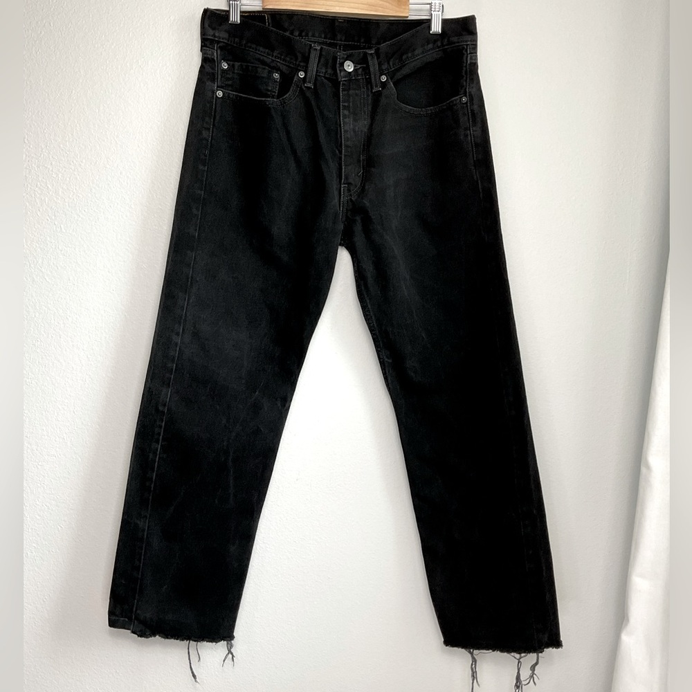 Levi's 505 distressed jeans‎